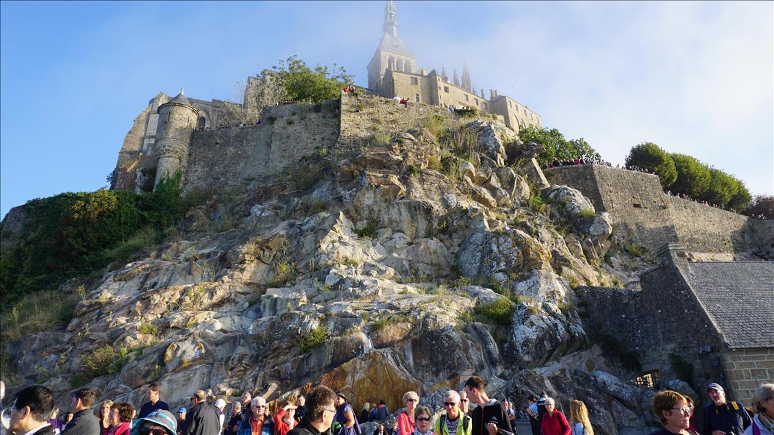 Metcezirin doğayı dönüştürdüğü yer Mont Saint Michel