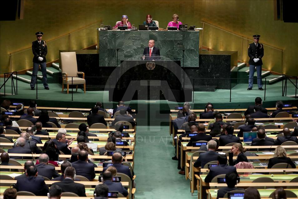 الرئيس أردوغان: آن أوان إحداث إصلاح شامل في الأمم المتحدة
