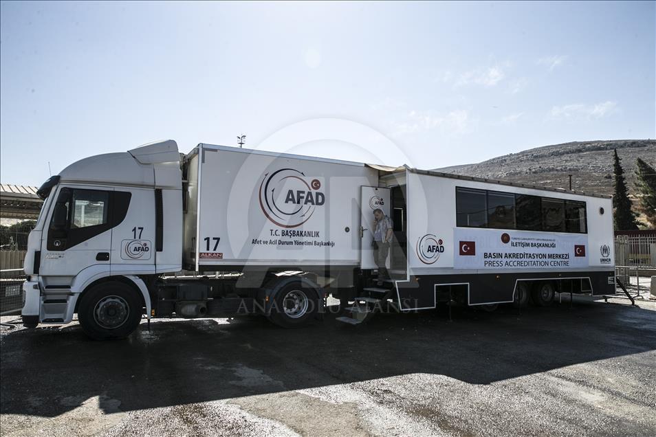 Cumhurbaşkanlığı İletişim Başkanlığı'ndan mobil basın tırı