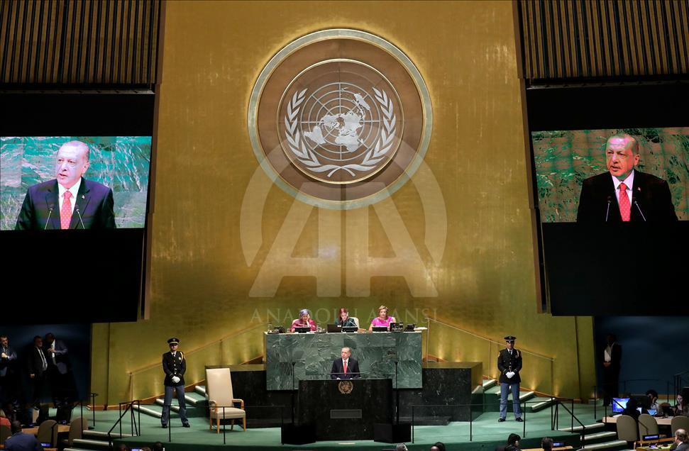 الرئيس أردوغان: آن أوان إحداث إصلاح شامل في الأمم المتحدة
