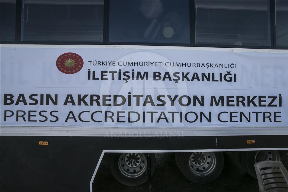 Cumhurbaşkanlığı İletişim Başkanlığı'ndan mobil basın tırı