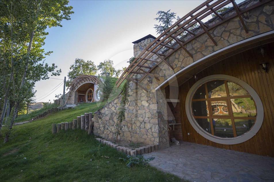 Hotel al estilo "Señor de los anillos" en Turquía
