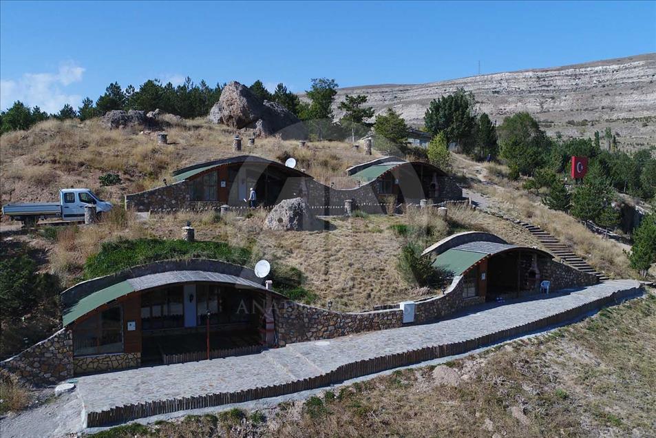 Hotel al estilo "Señor de los anillos" en Turquía