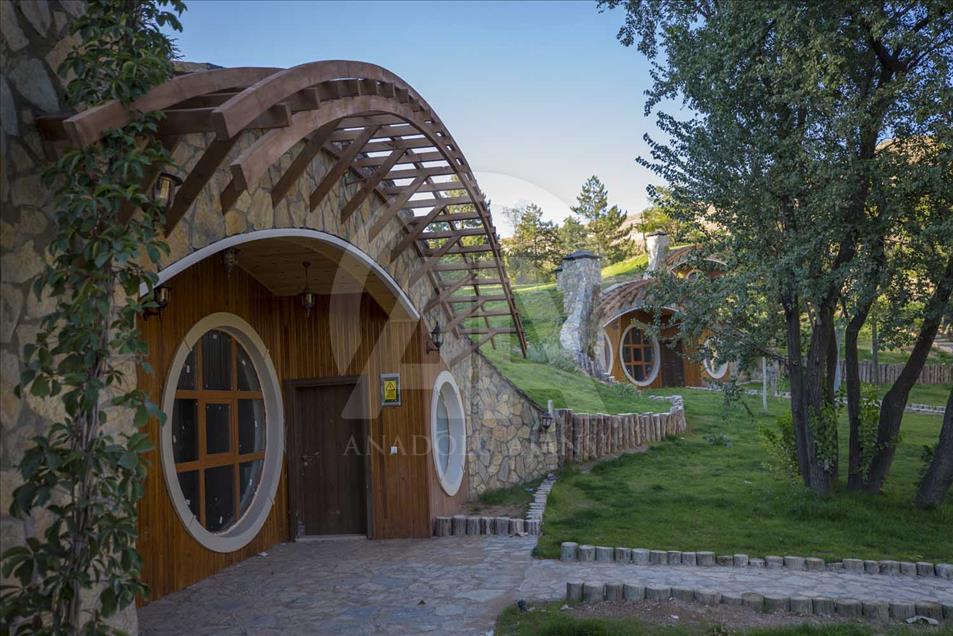 Hotel al estilo "Señor de los anillos" en Turquía