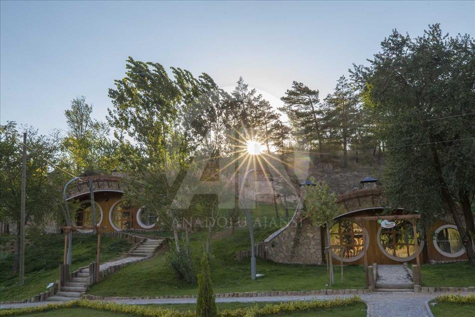 Hotel al estilo "Señor de los anillos" en Turquía