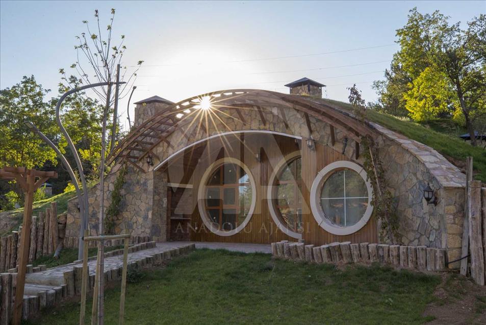Hotel al estilo "Señor de los anillos" en Turquía