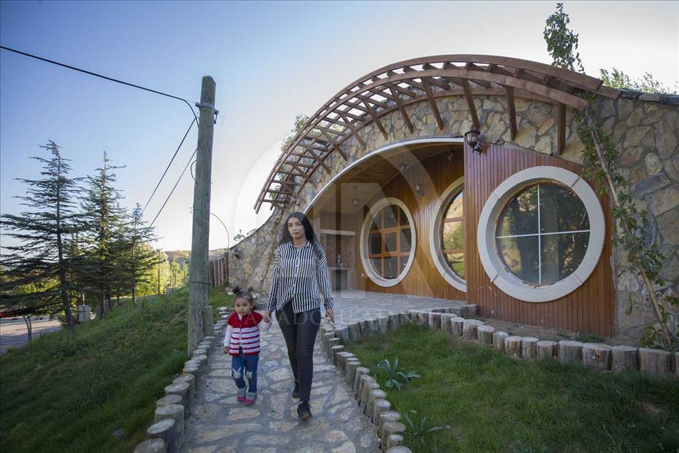 Hotel al estilo "Señor de los anillos" en Turquía