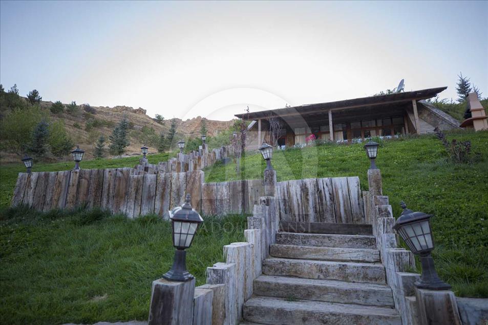Hotel al estilo "Señor de los anillos" en Turquía