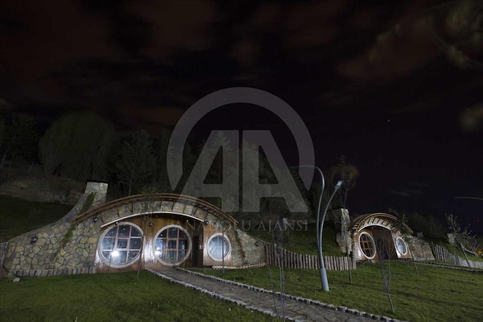Hotel al estilo "Señor de los anillos" en Turquía