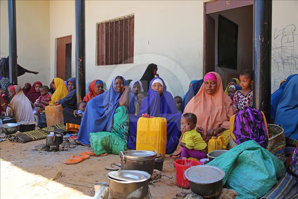 Displaced  Somalis'  life amid  conflict and flood  in Lower Shabelle region
