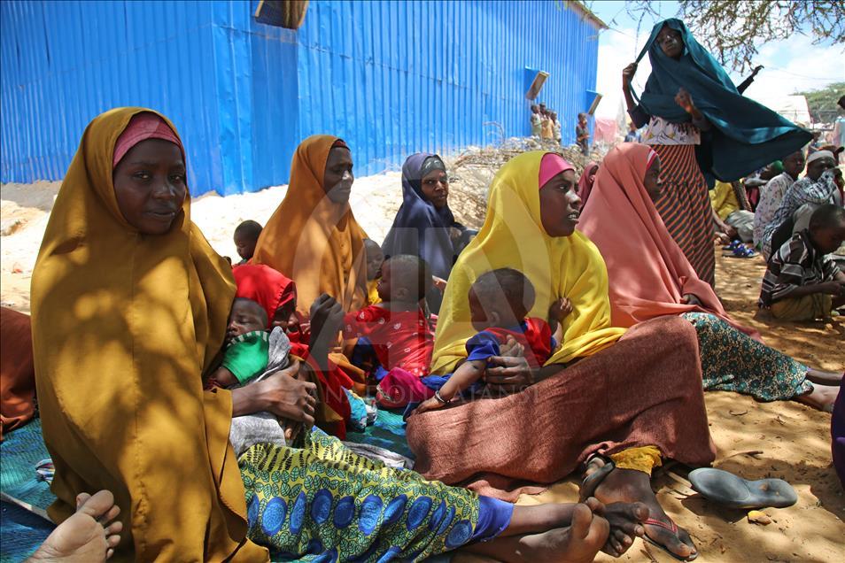 Displaced  Somalis'  life amid  conflict and flood  in Lower Shabelle region