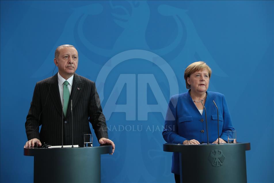 Cumhurbaşkanı Erdoğan Almanya'da