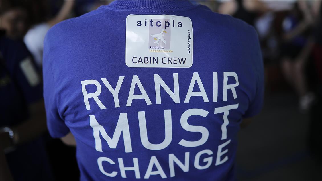 İspanya'da Ryanair grevi