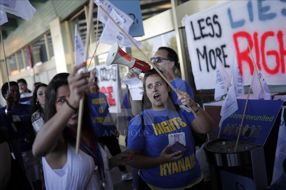 İspanya'da Ryanair grevi