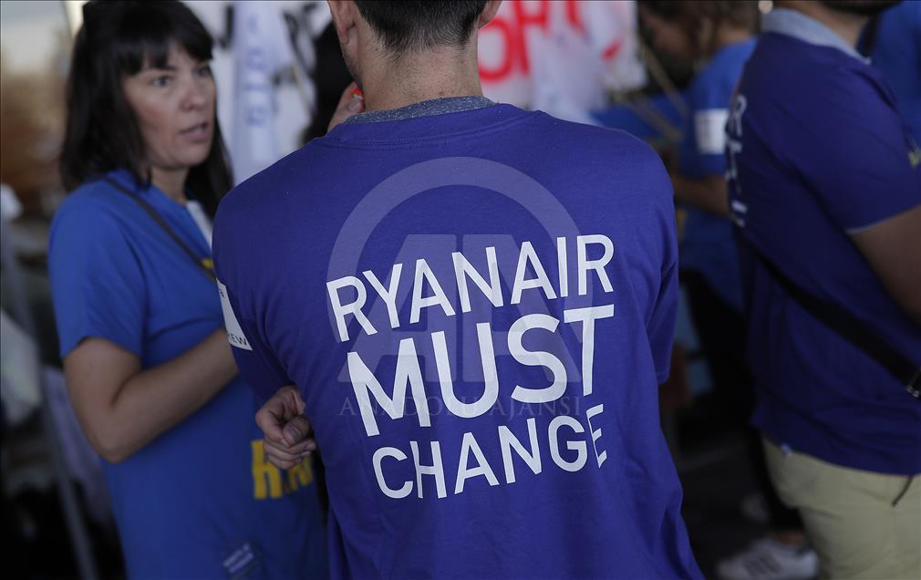 İspanya'da Ryanair grevi