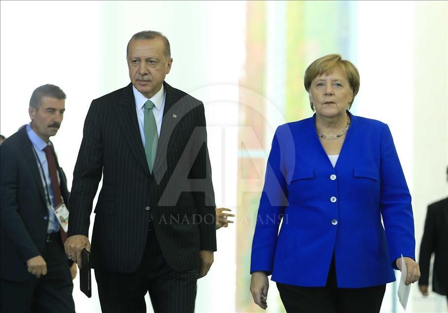 Cumhurbaşkanı Erdoğan Almanya'da