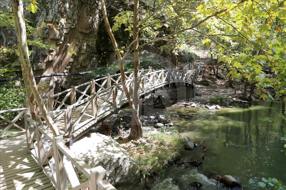 Sadağı Kanyonu sonbaharda doğa tutkunlarını bekliyor
