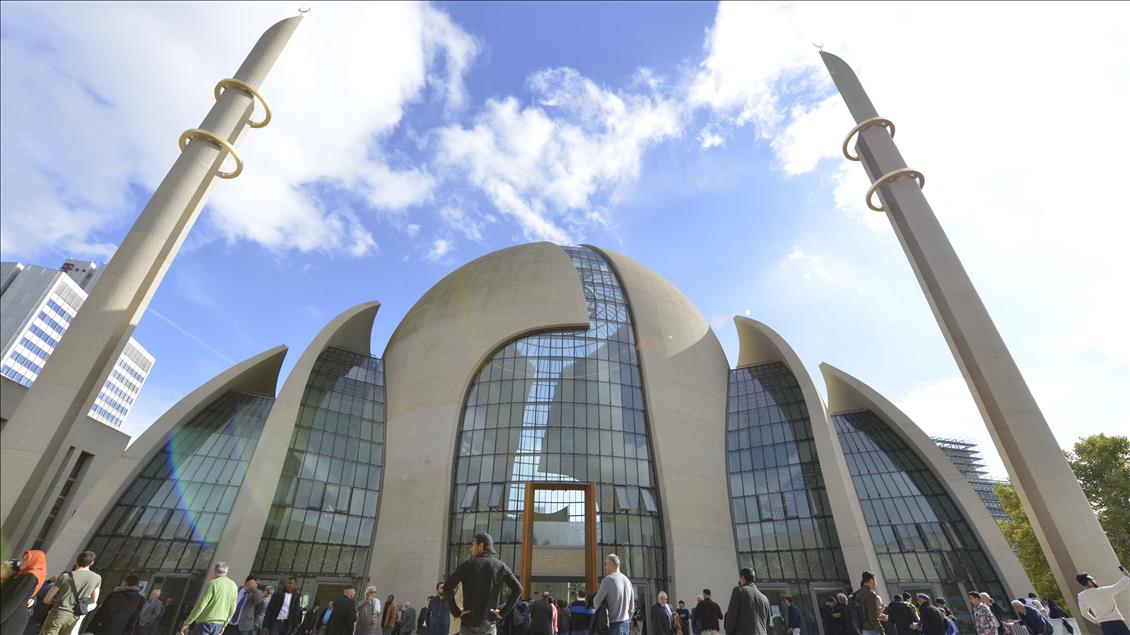 DİTİB Merkez Camisi Köln'ün sembolleri arasına girdi