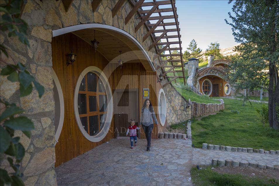 Hobbit Houses In Turkey's Sivas