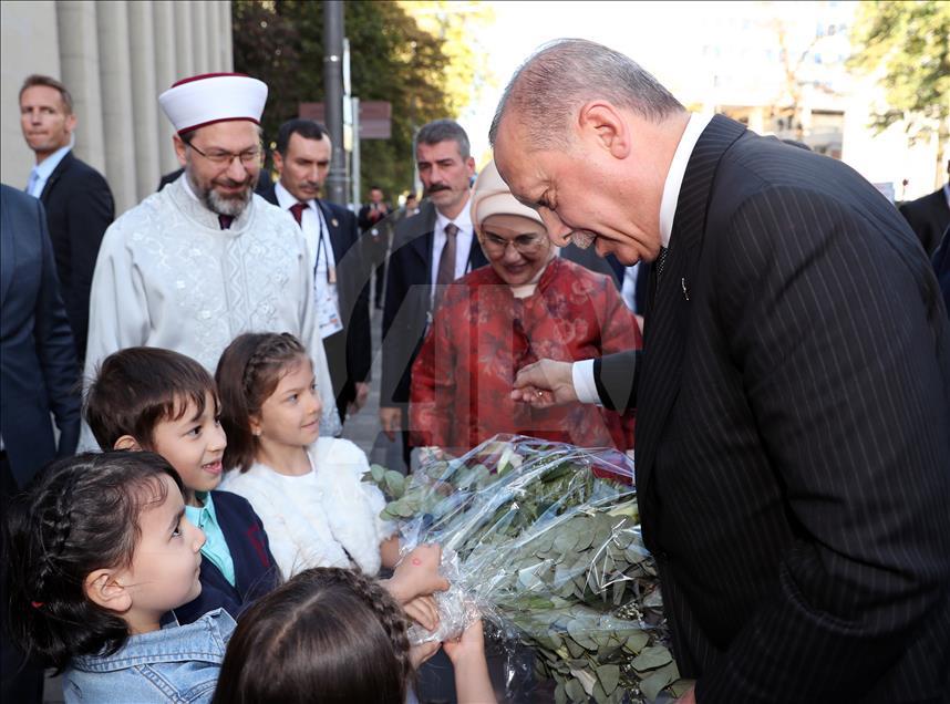 Cumhurbaşkanı Erdoğan Almanya'da