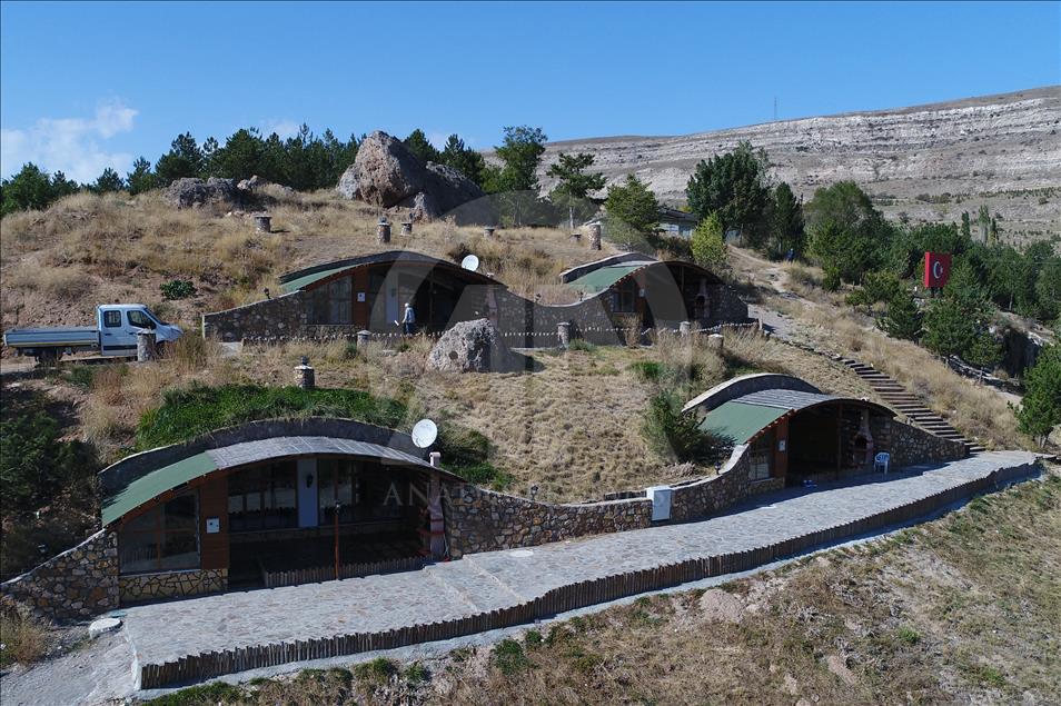 Hobbit Houses In Turkey's Sivas
