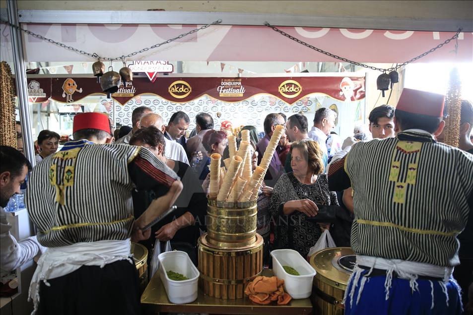 "Maraş dondurmasının sırrı keçi sütü ve dağ salebinde saklı"