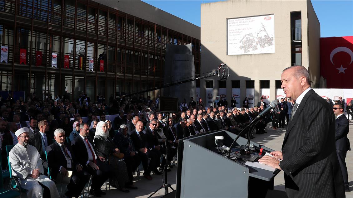 Cumhurbaşkanı Erdoğan Almanya'da