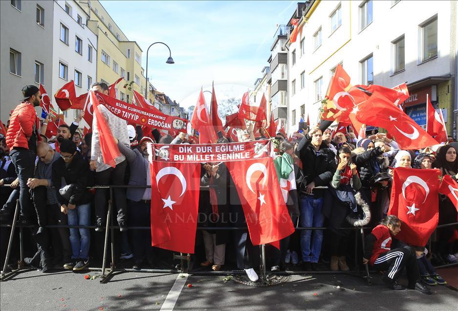 Turkish President Erdogan in Cologne