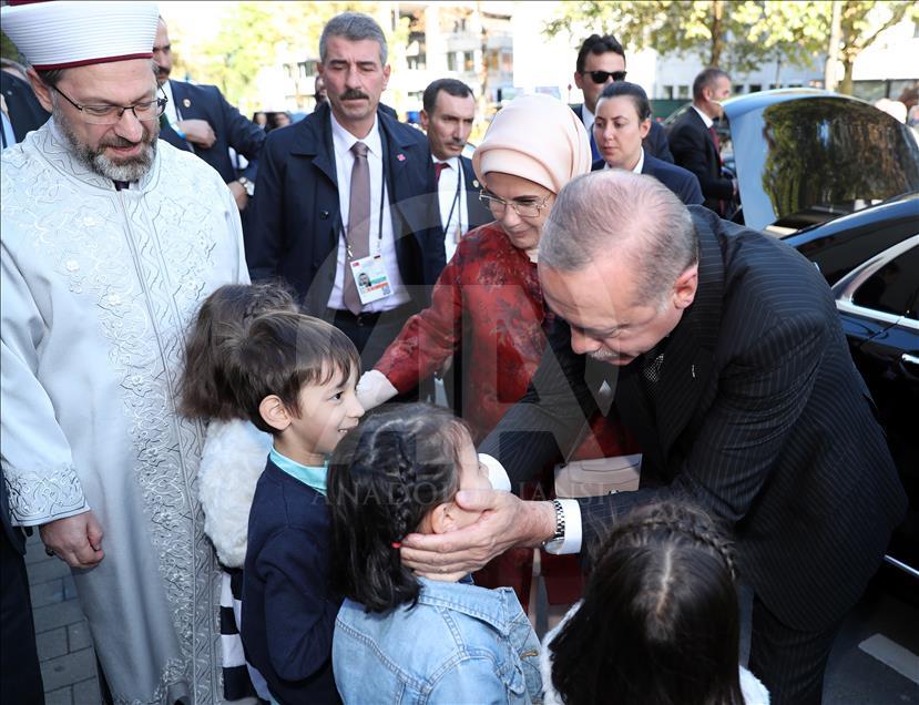 Cumhurbaşkanı Erdoğan Almanya'da