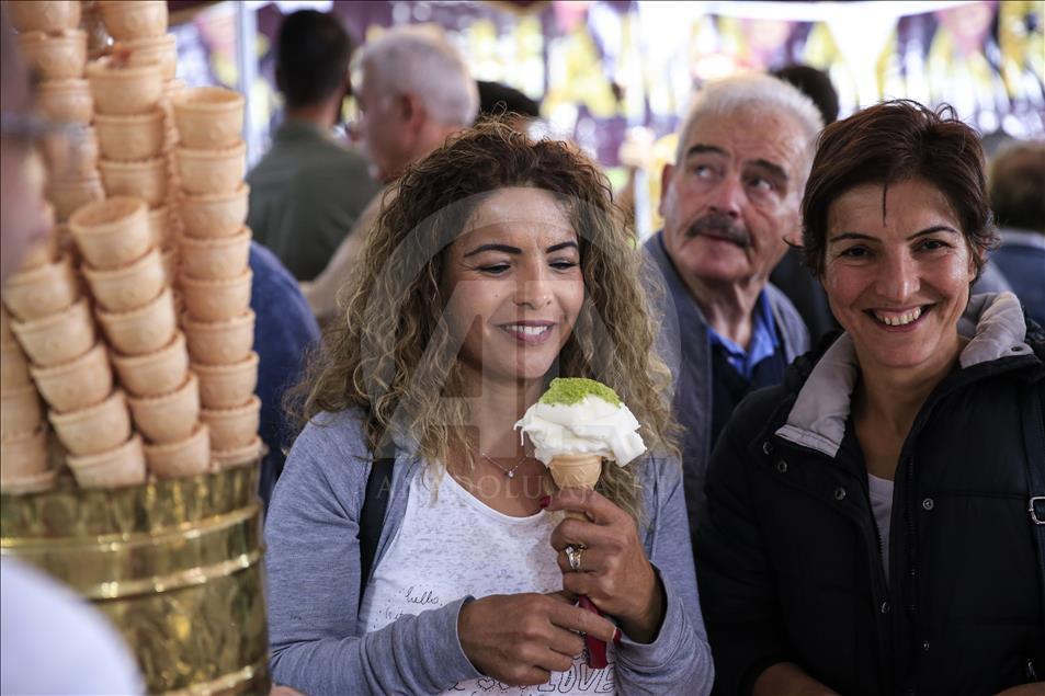 "Maraş dondurmasının sırrı keçi sütü ve dağ salebinde saklı"