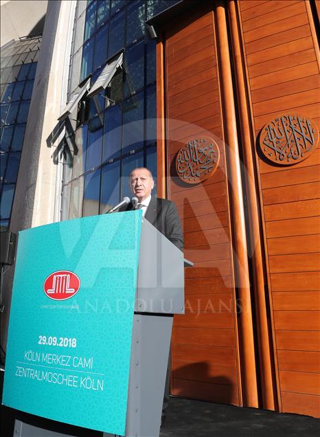 Cumhurbaşkanı Erdoğan Almanya'da