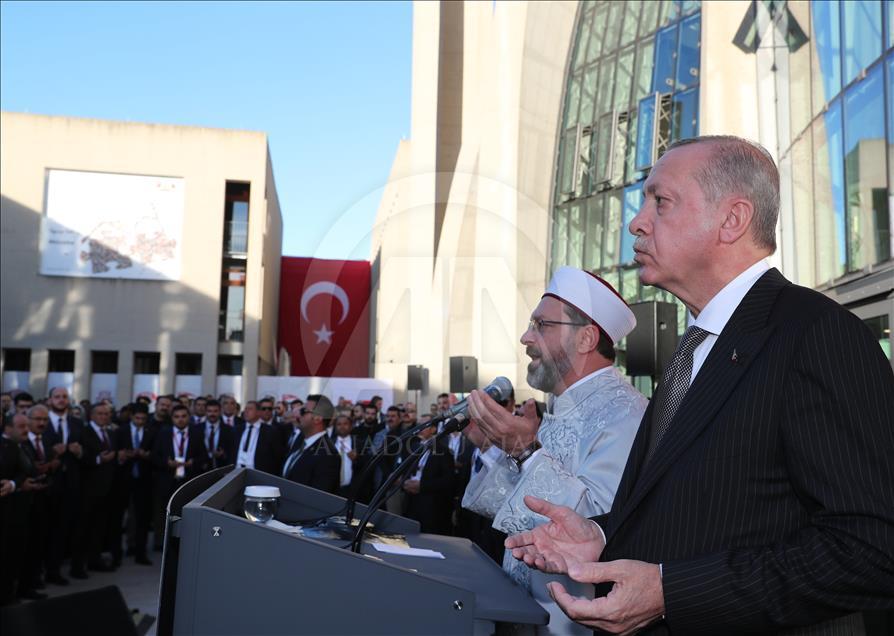 Cumhurbaşkanı Erdoğan Almanya'da