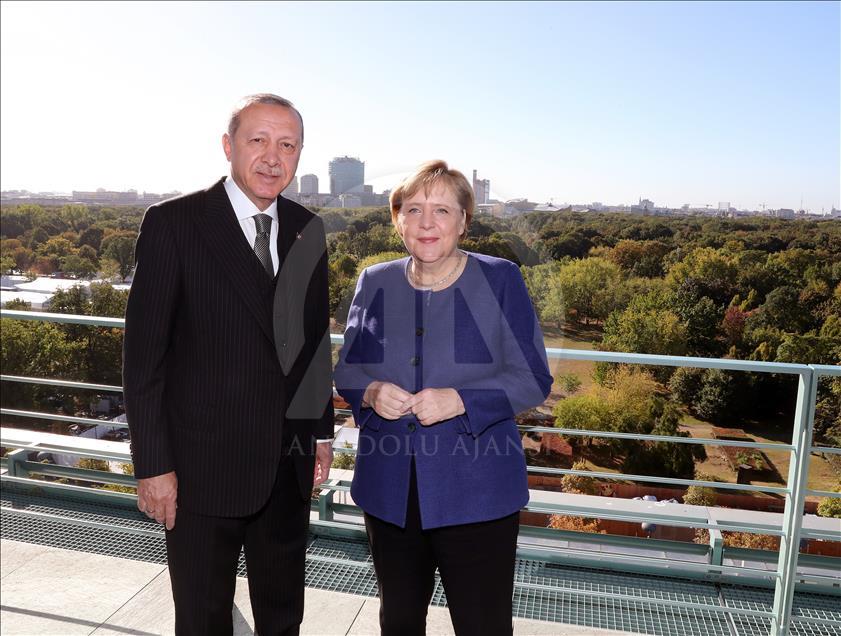 Cumhurbaşkanı Erdoğan Almanya'da