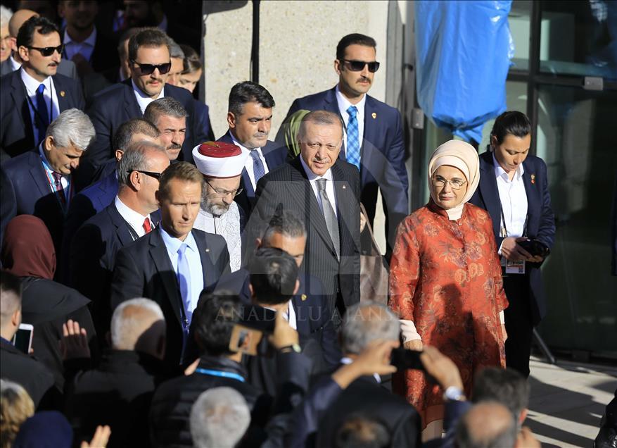 Cumhurbaşkanı Erdoğan Almanya'da