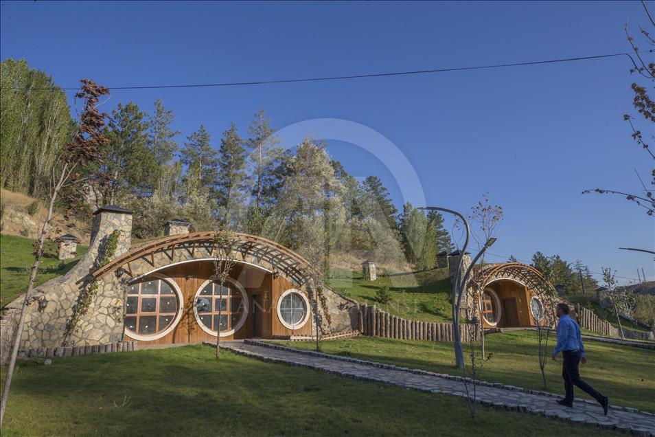 Hobbit Houses In Turkey's Sivas