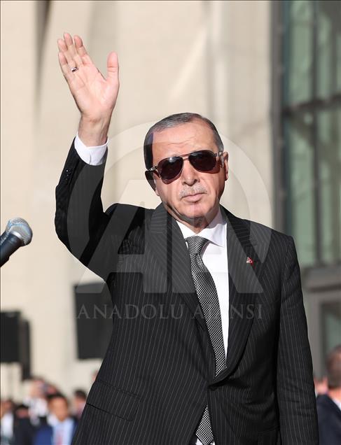 Cumhurbaşkanı Erdoğan Almanya'da
