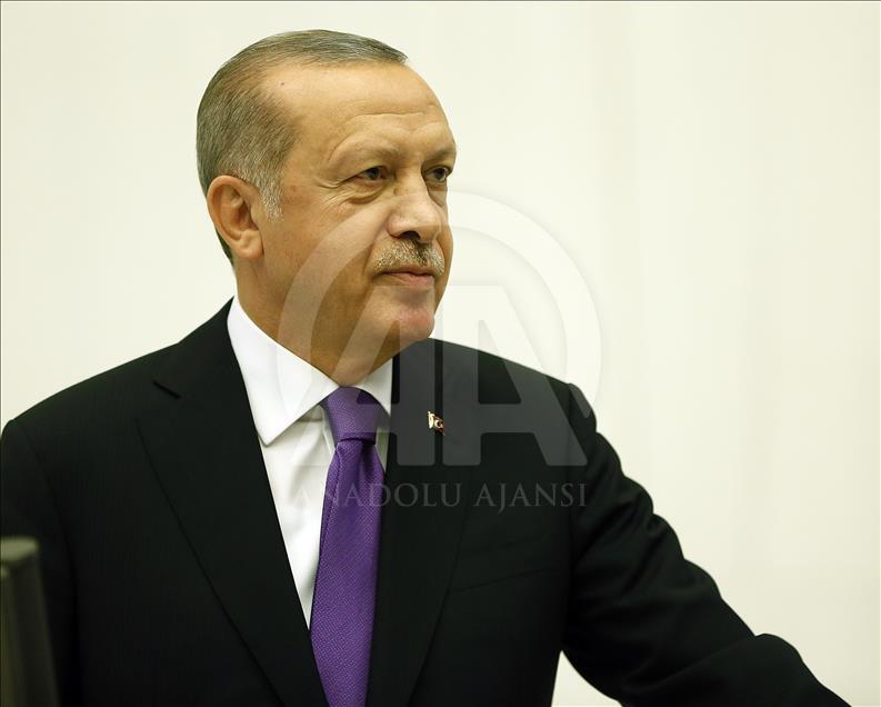 Cumhurbaşkanı Erdoğan TBMM'de