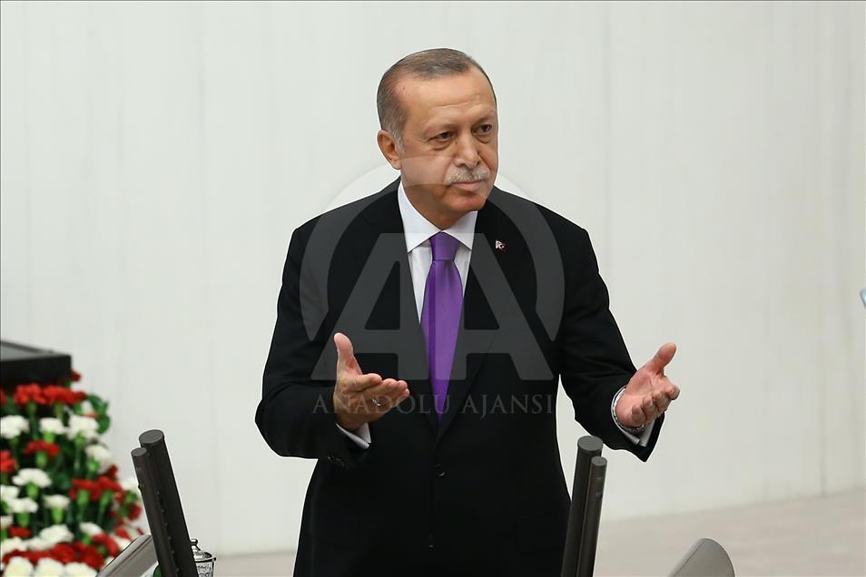 Cumhurbaşkanı Erdoğan TBMM'de