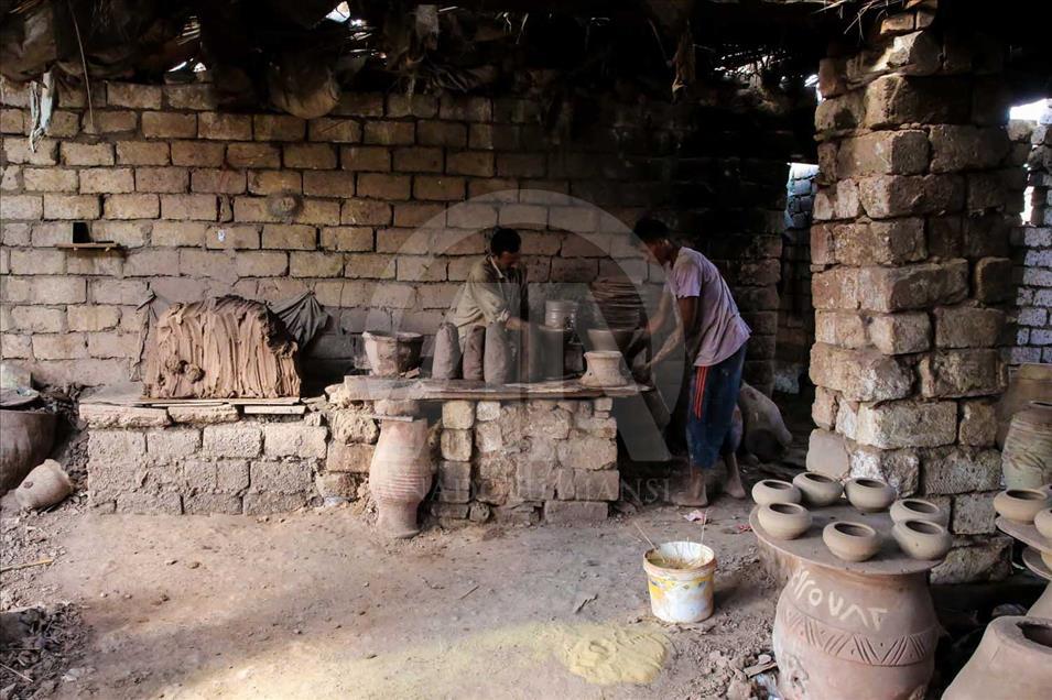 Artesanos egipcios dejan su huella en la cerámica mundial