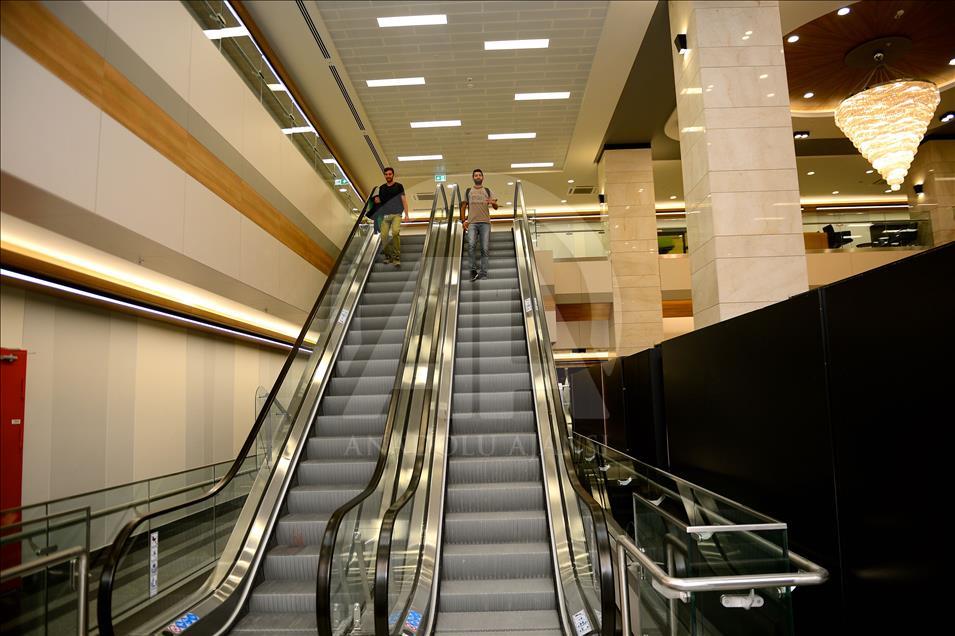 Bu şehir hastanesinin "kreşi" de var