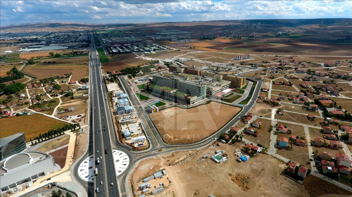 Bu şehir hastanesinin "kreşi" de var