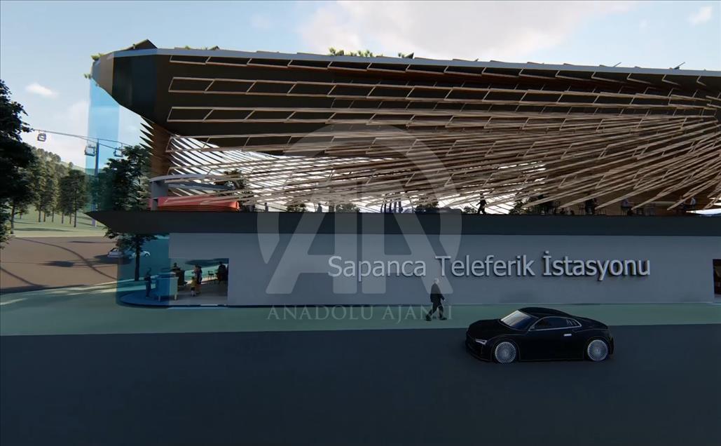 Sapanca'nın doğal güzellikleri havadan da görülecek