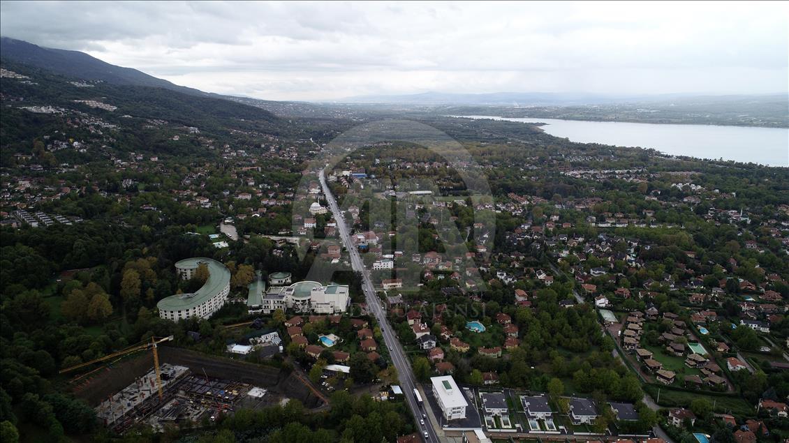 Sapanca'nın doğal güzellikleri havadan da görülecek
