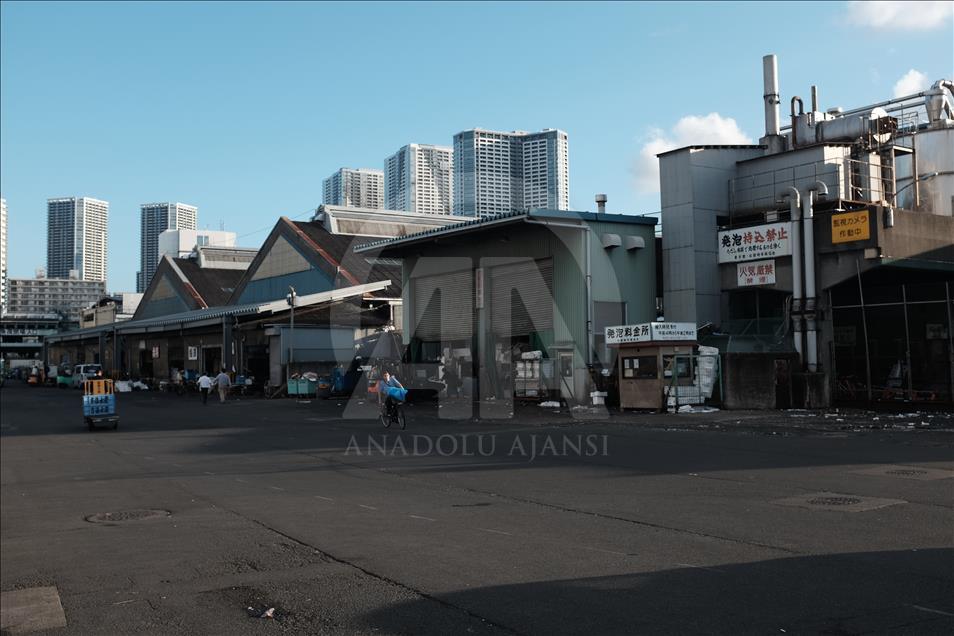 Dünyanın en büyük balık pazarı Tsukiji tarihi mekanına veda etti