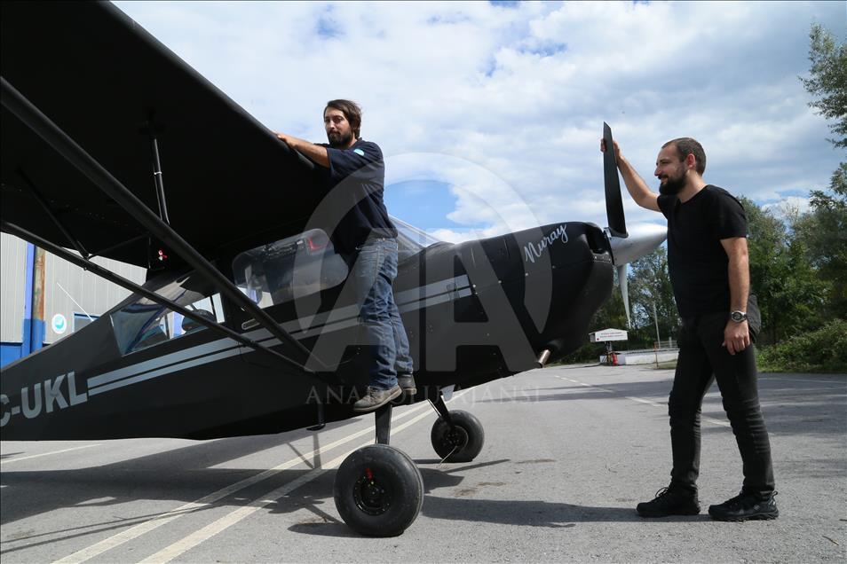 Hurda uçağı yeniden göklerle buluşturdu