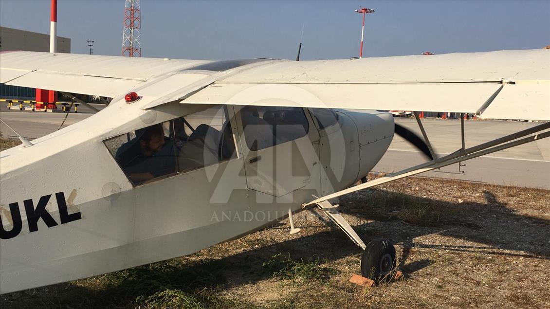 Hurda uçağı yeniden göklerle buluşturdu