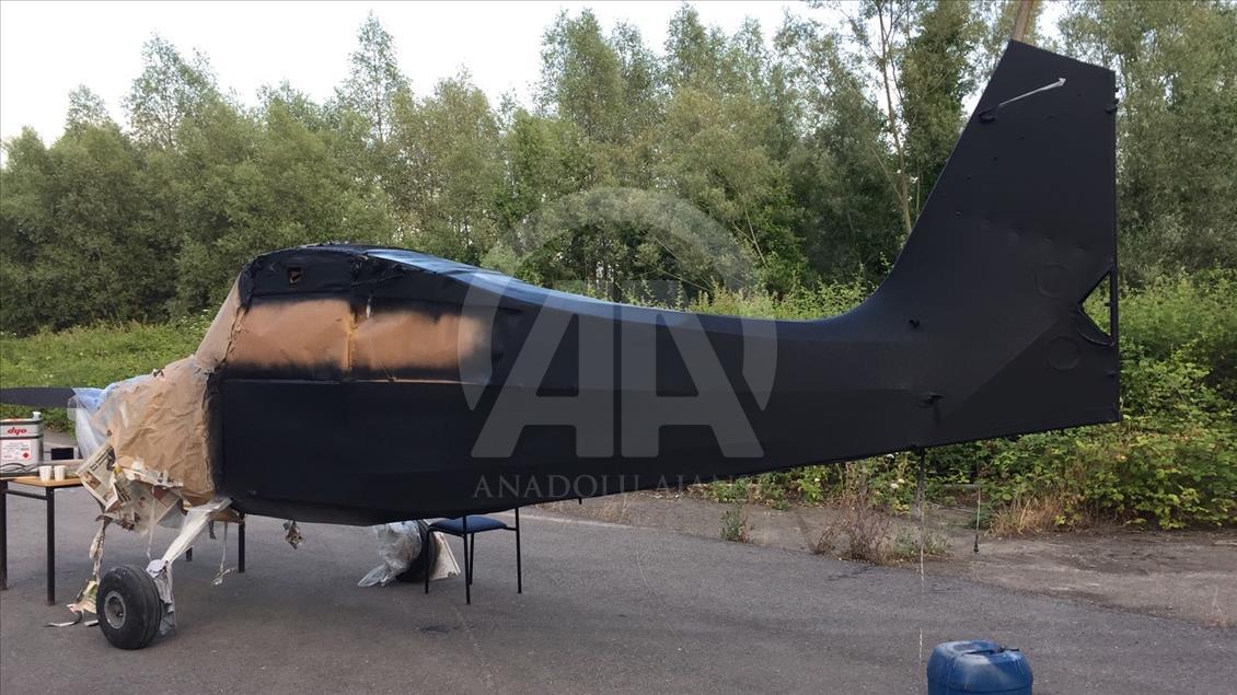 Hurda uçağı yeniden göklerle buluşturdu