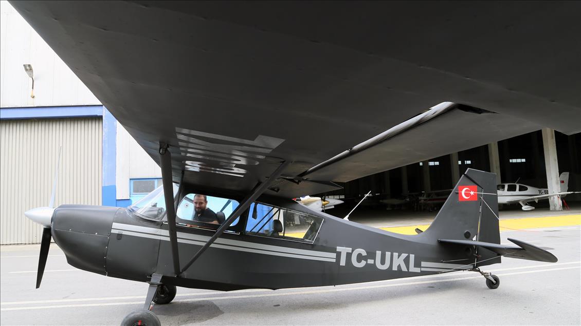 Hurda uçağı yeniden göklerle buluşturdu