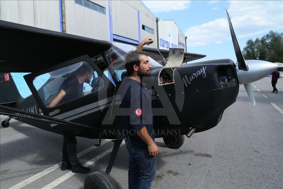 Hurda uçağı yeniden göklerle buluşturdu