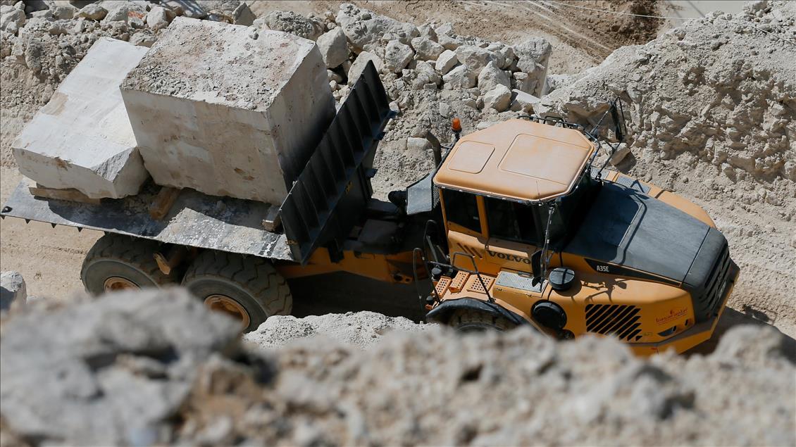 Türkiye'nin traverteni 100 ülkede boy gösteriyor